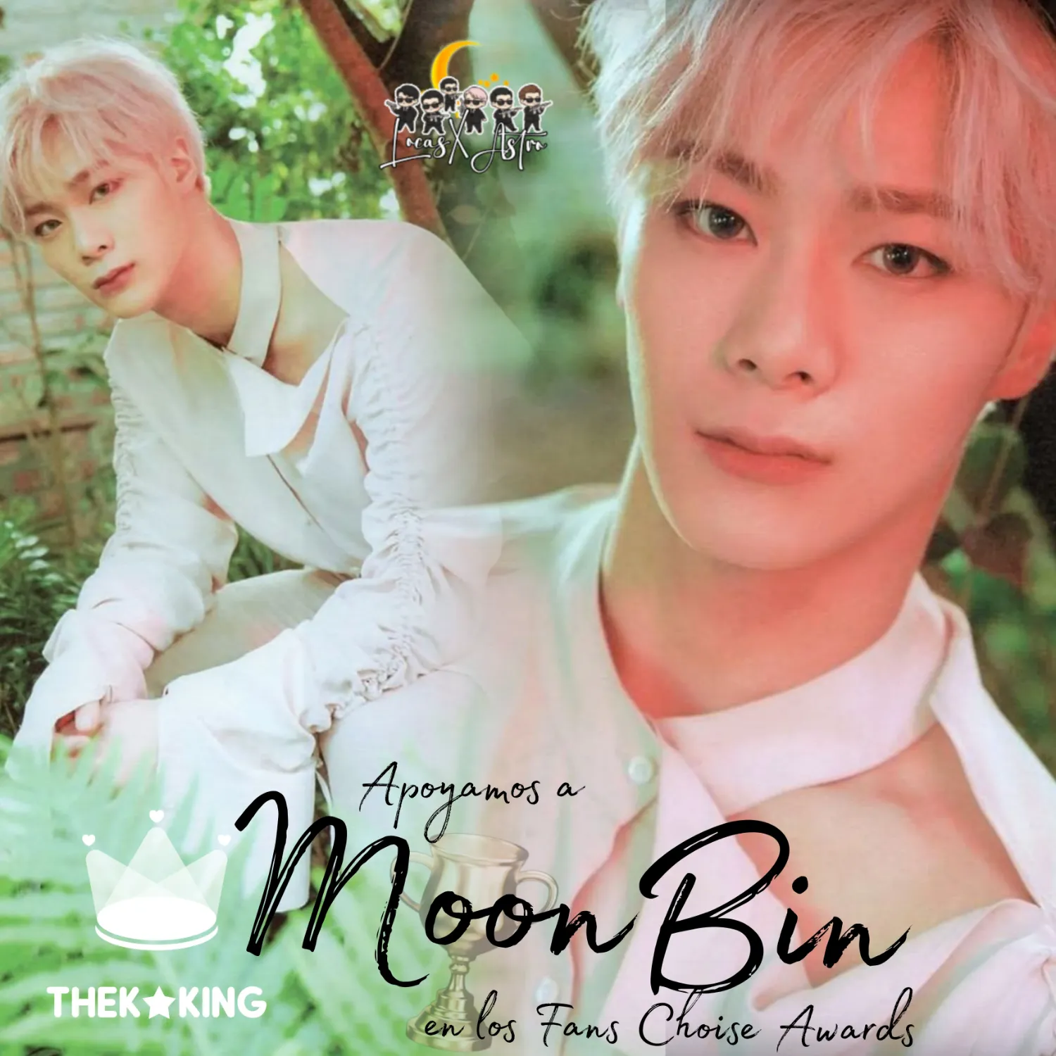 Behind-the-scenes cut of Moonbin (ASTRO)