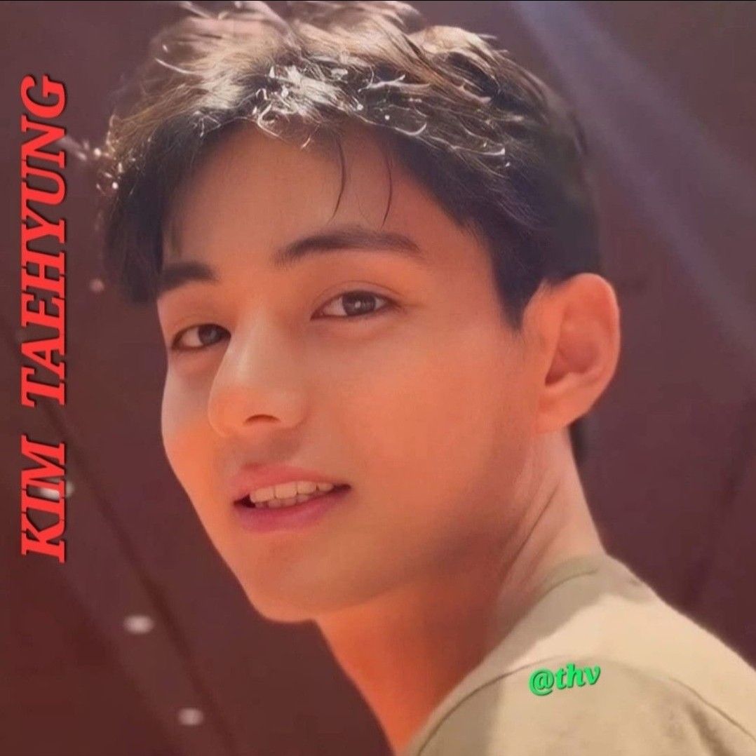 뷔 (방탄소년단)의 비하인드 컷