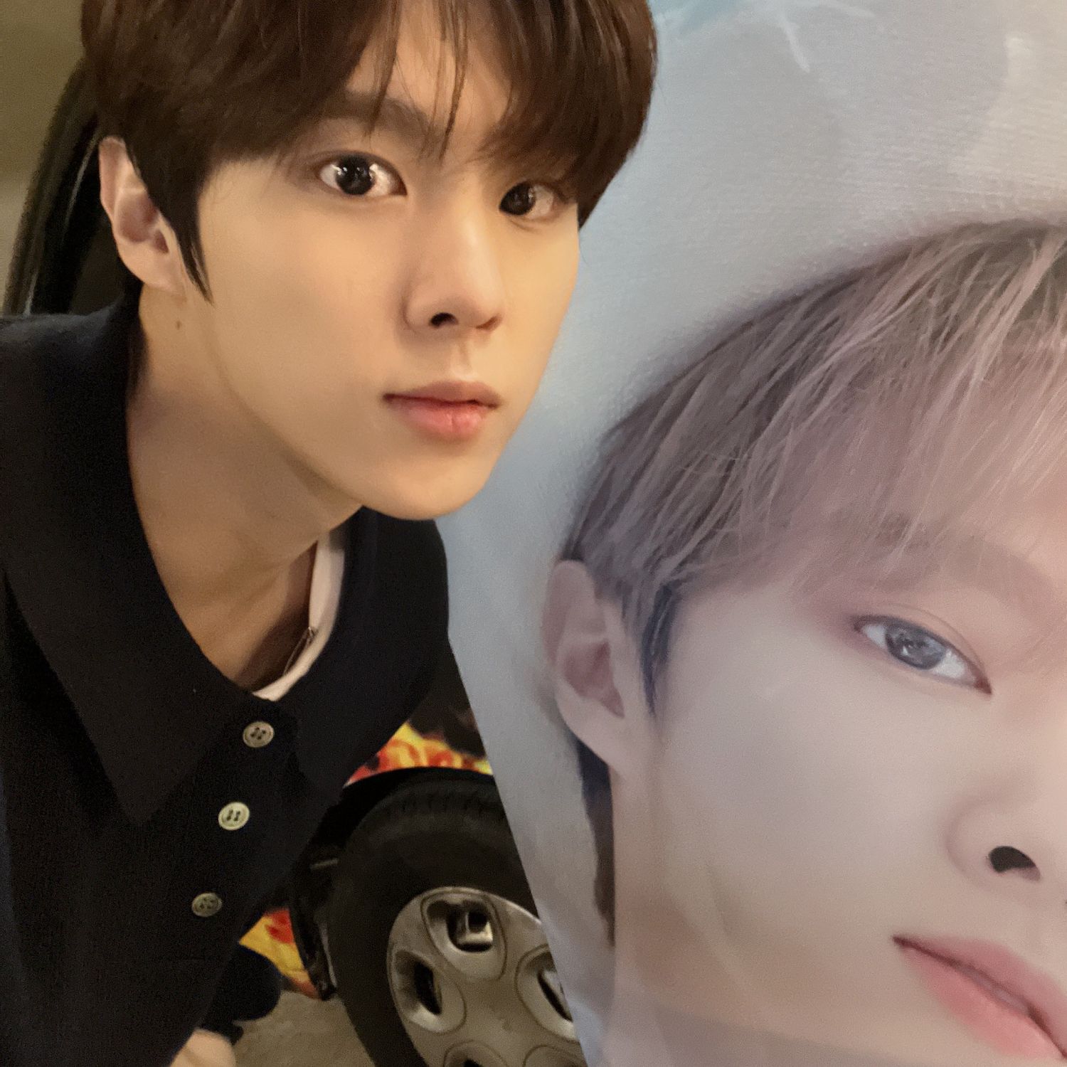 Recent activity shot of Kim Wooseok