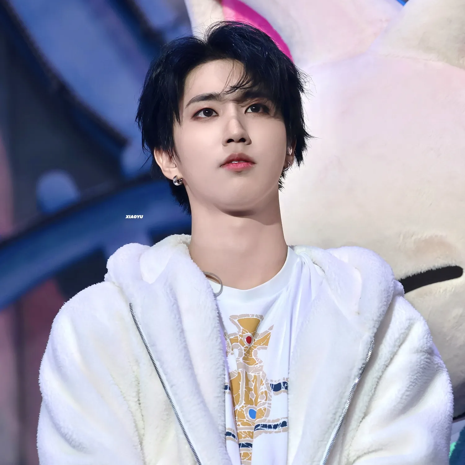 A moment captured by HAN (Stray Kids)'s fan