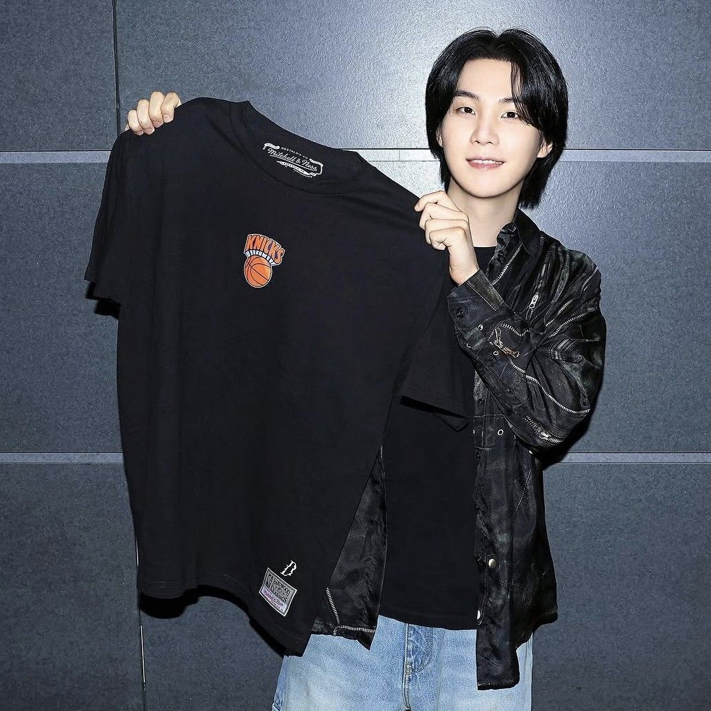 Recent activity shot of SUGA (BTS)