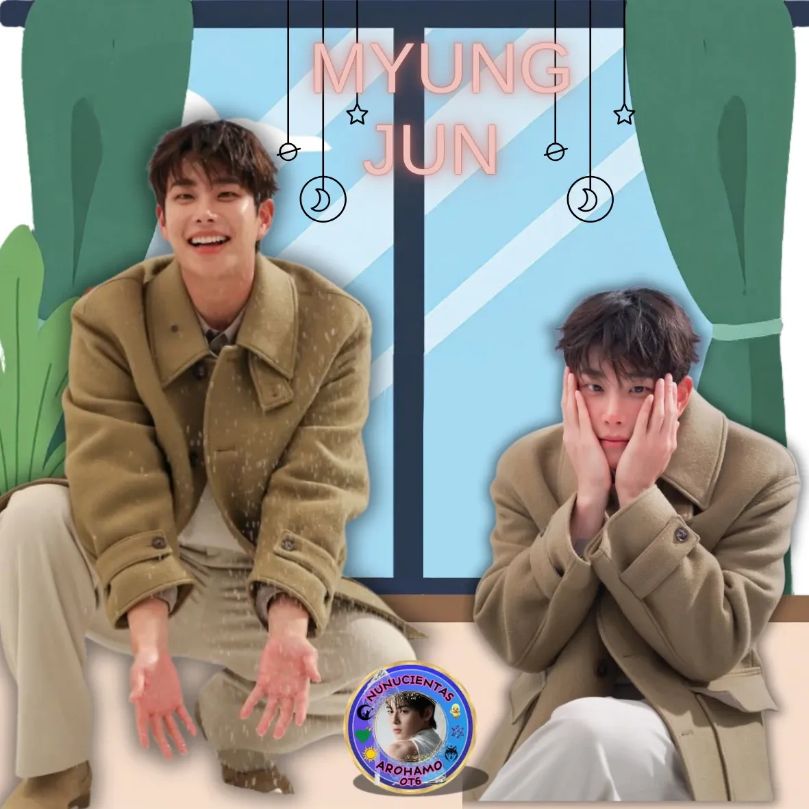 A moment captured by MJ (ASTRO)'s fan