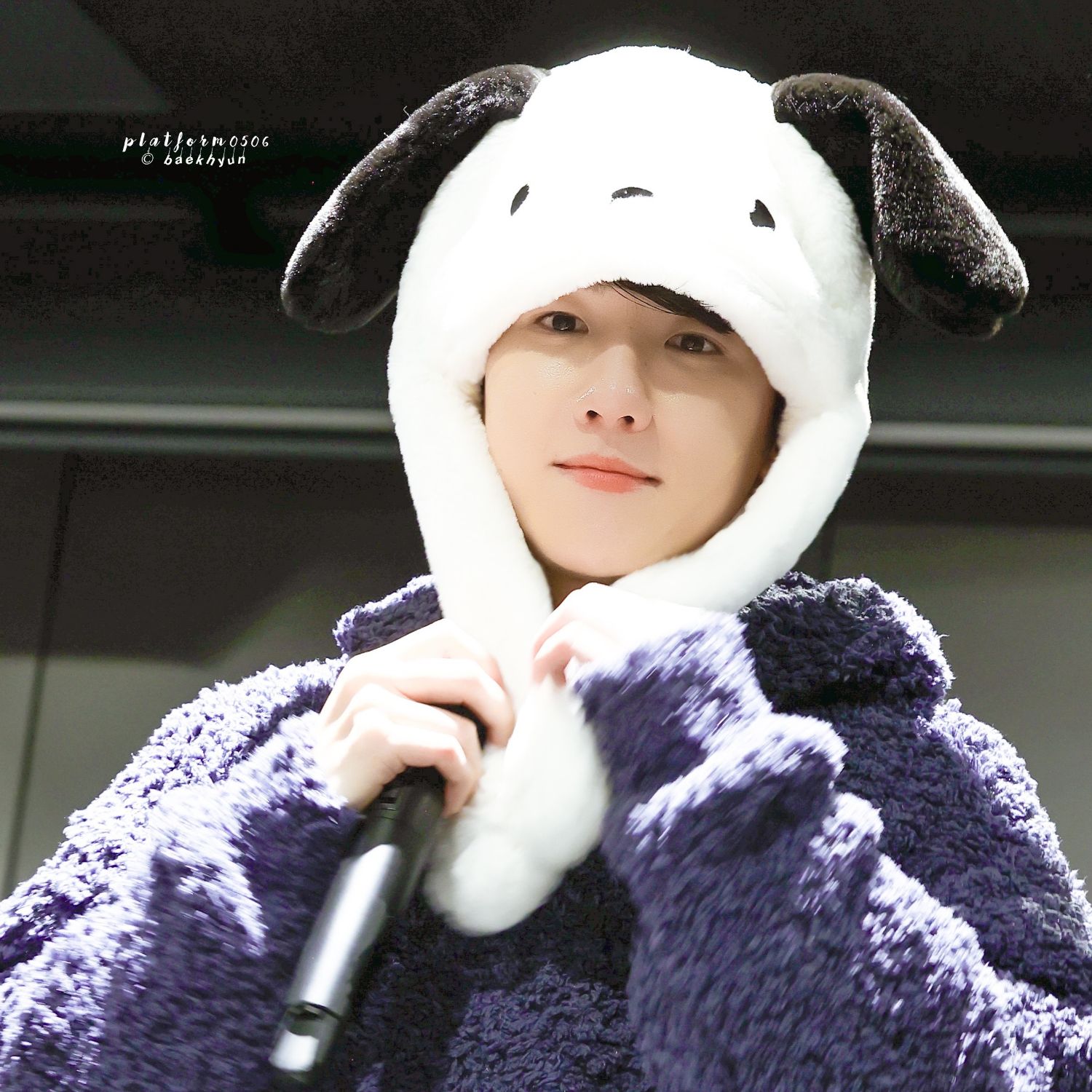 伯賢 (EXO)粉絲拍下的瞬間