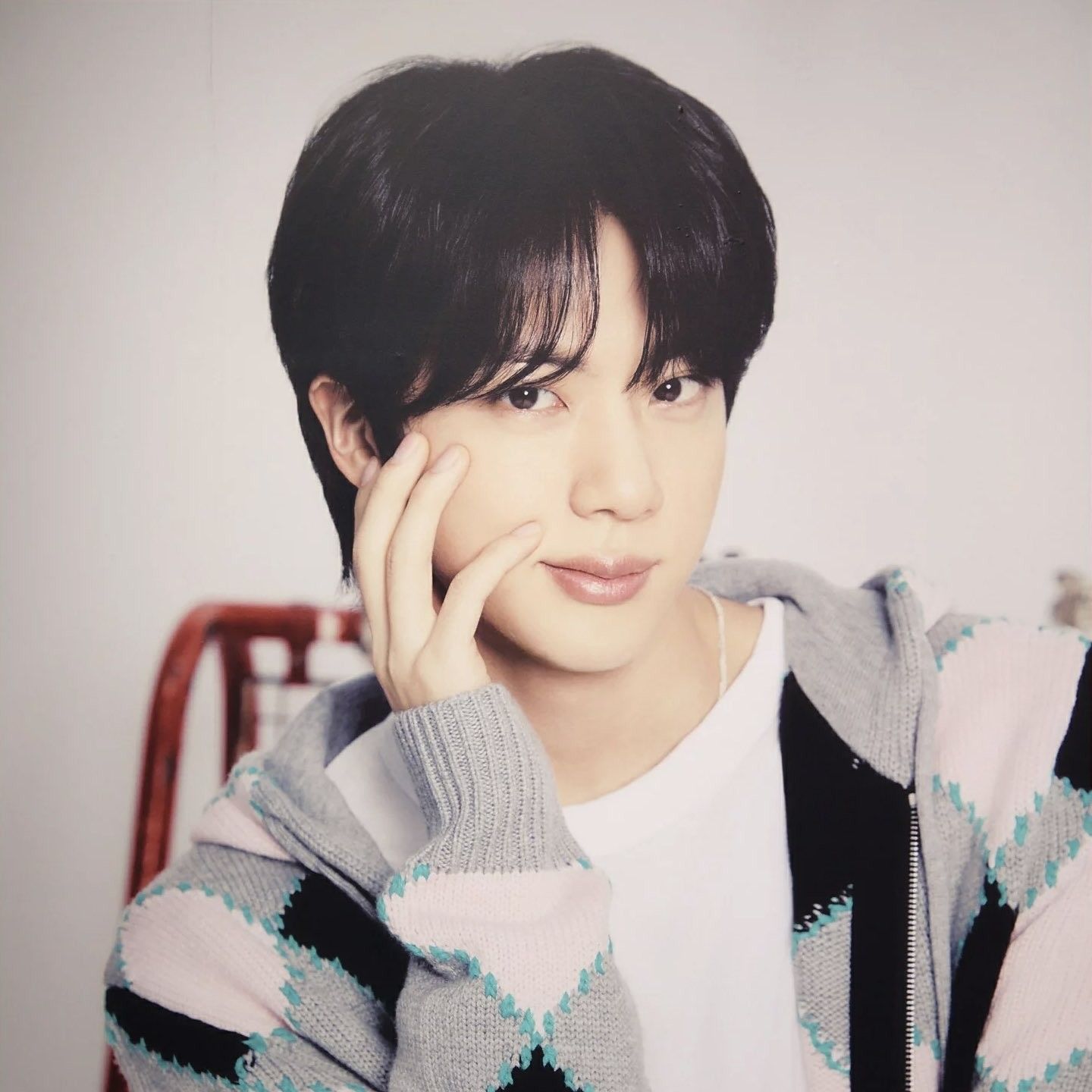 Recent activity shot of Jin (BTS)