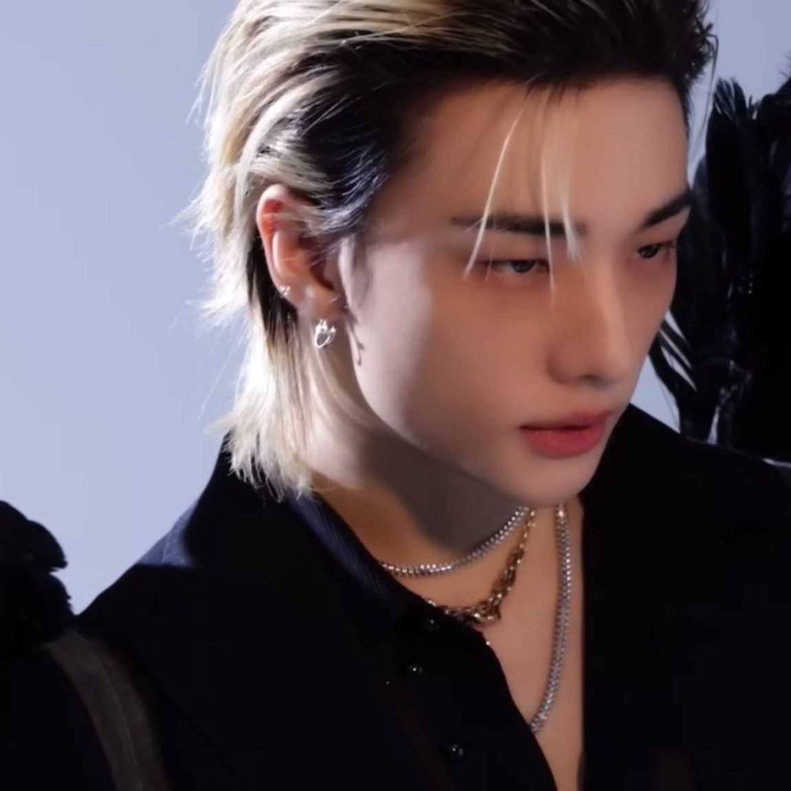 Recent activity shot of Hyunjin (Stray Kids)