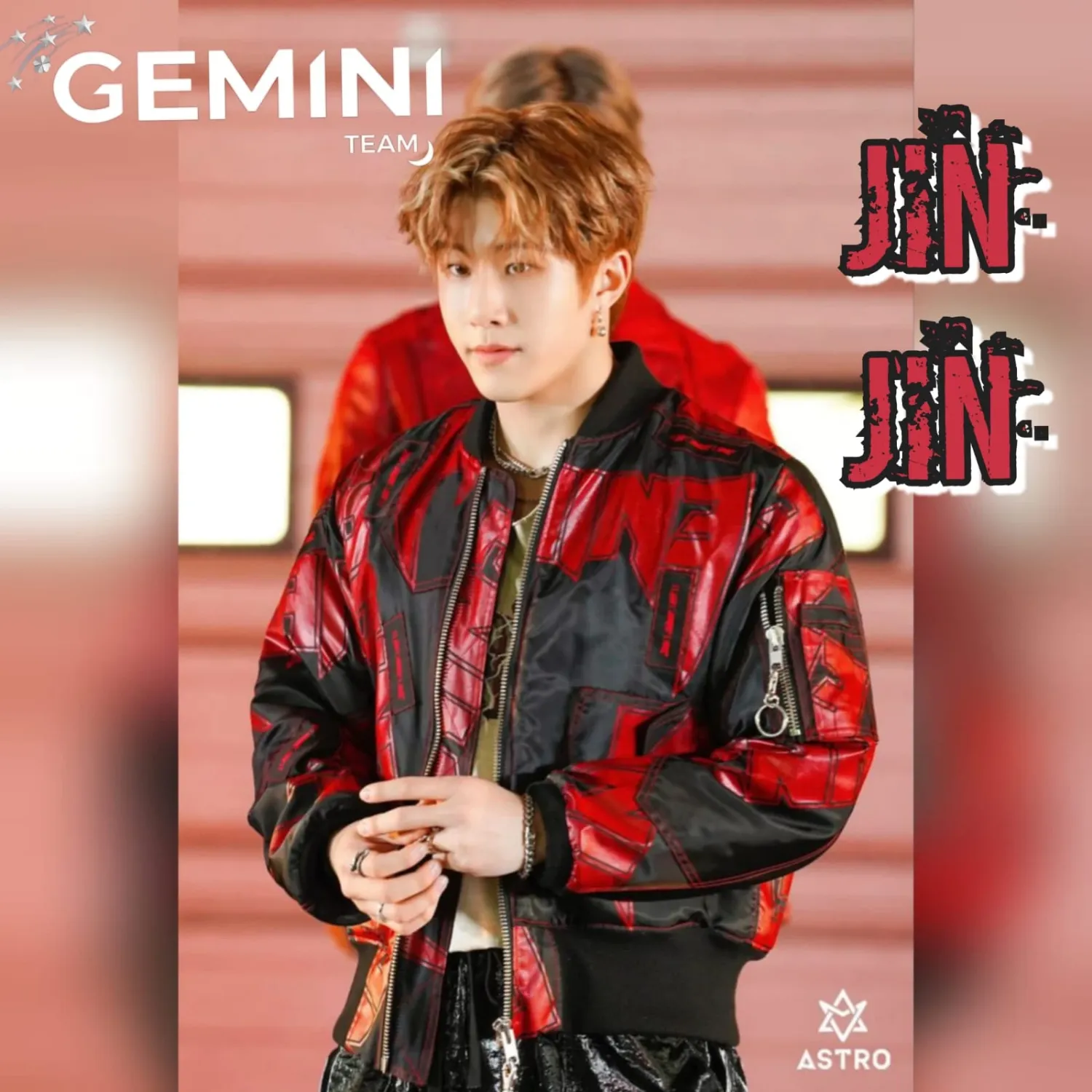 Recent activity shot of Jinjin (ASTRO)