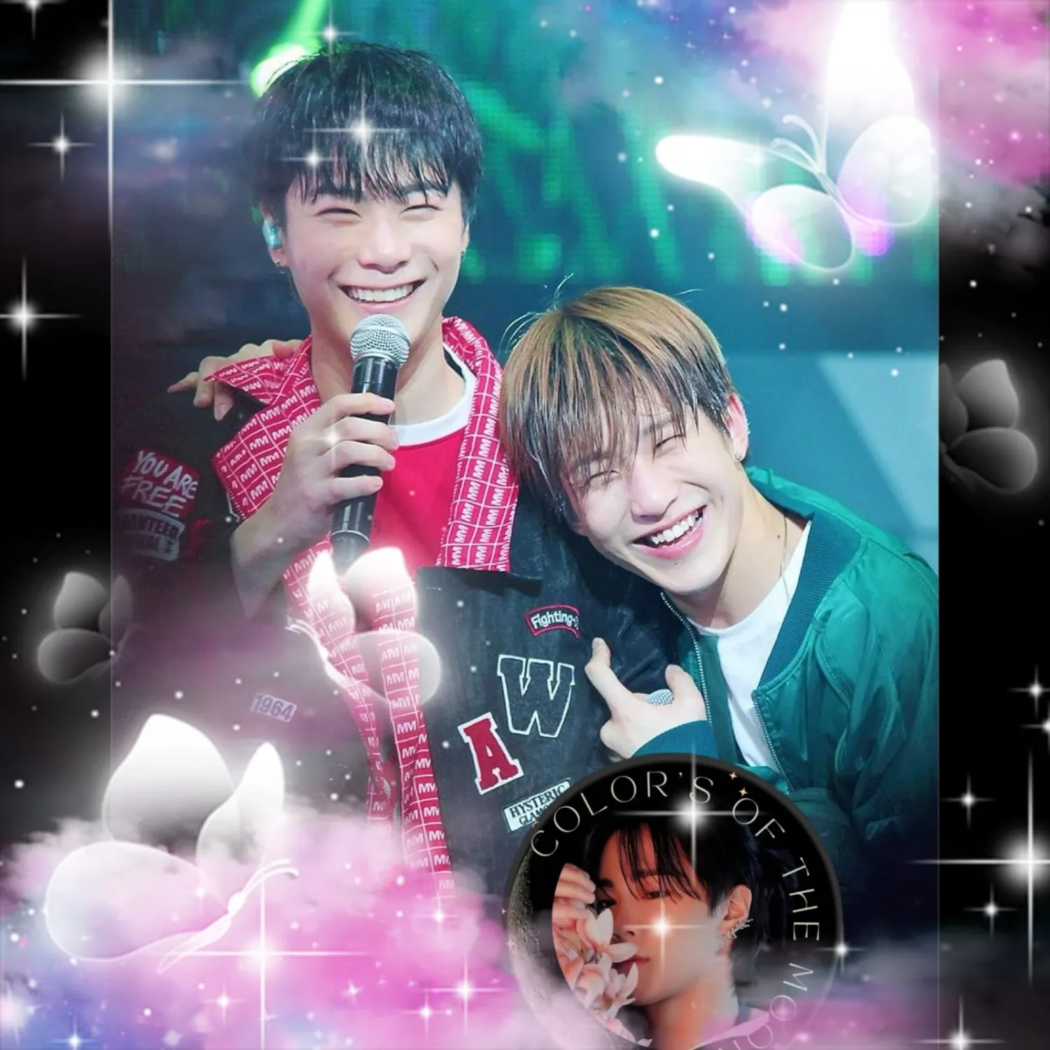 A moment captured by Jinjin (ASTRO)'s fan