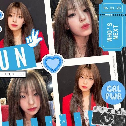 A moment captured by Haeun (Lapillus)'s fan