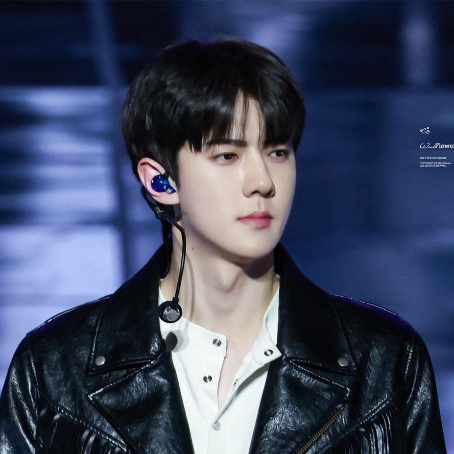 Behind-the-scenes cut of Sehun (EXO)