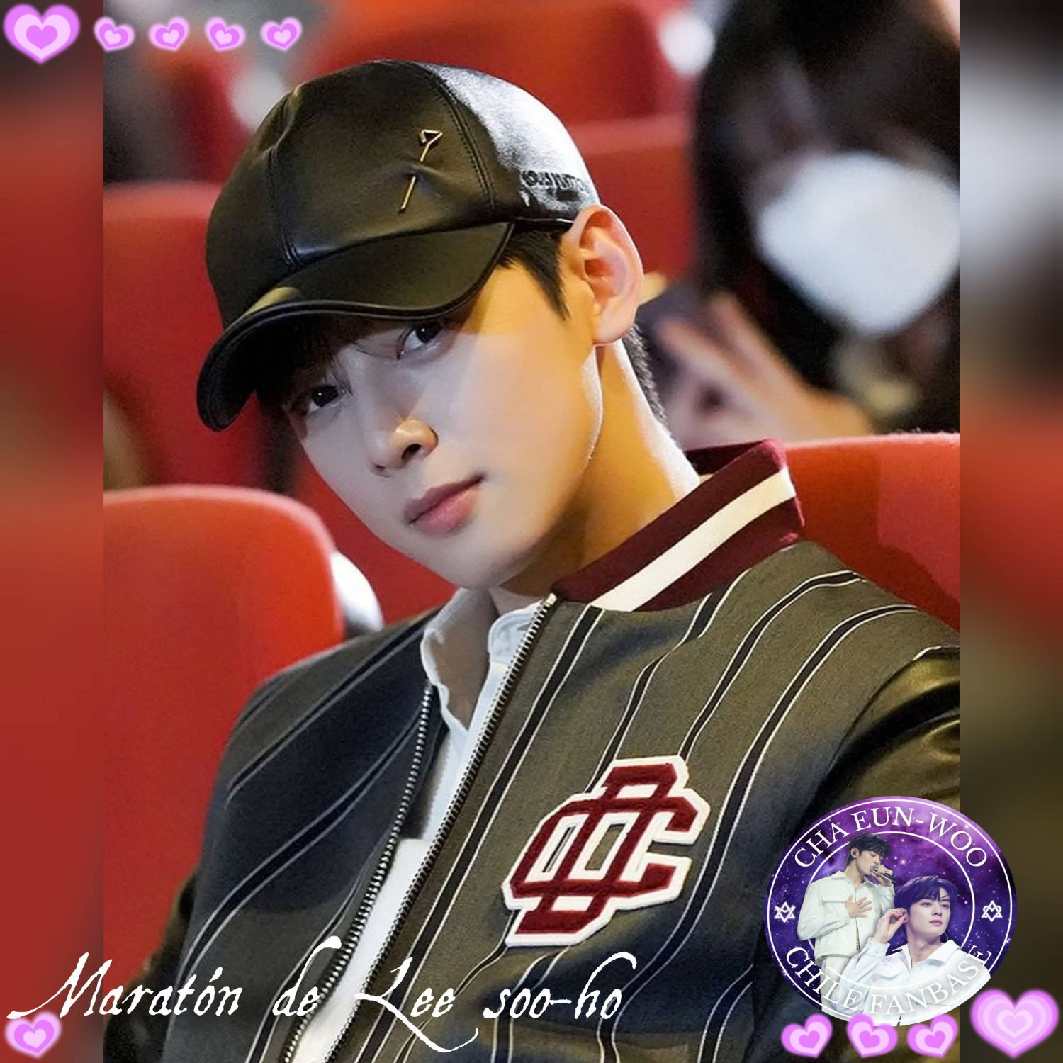 A moment captured by Eunwoo (ASTRO)'s fan