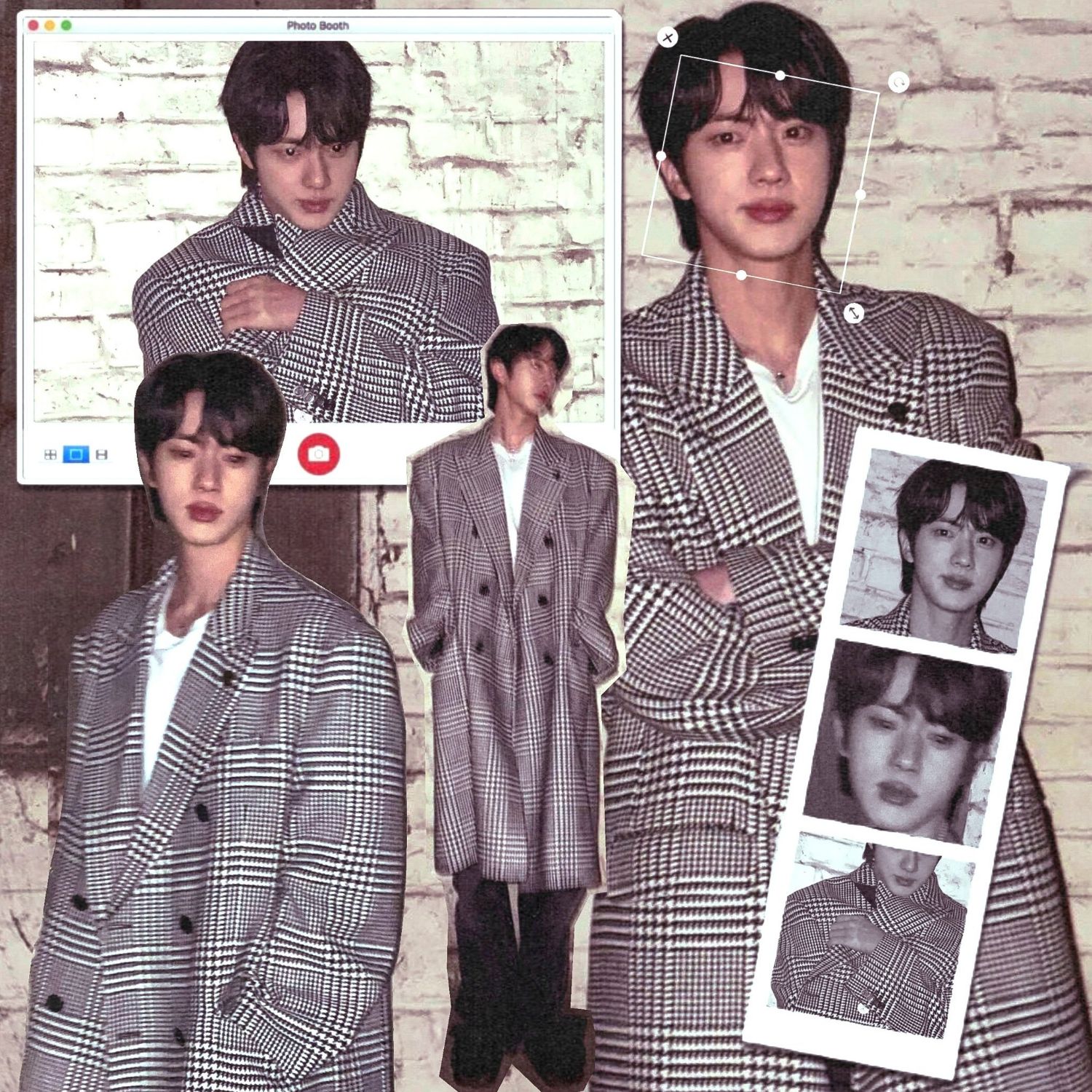Foto aktivitas terbaru Jin (BTS)
