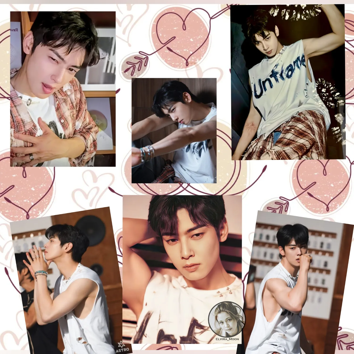 Recent activity shot of Eunwoo (ASTRO)