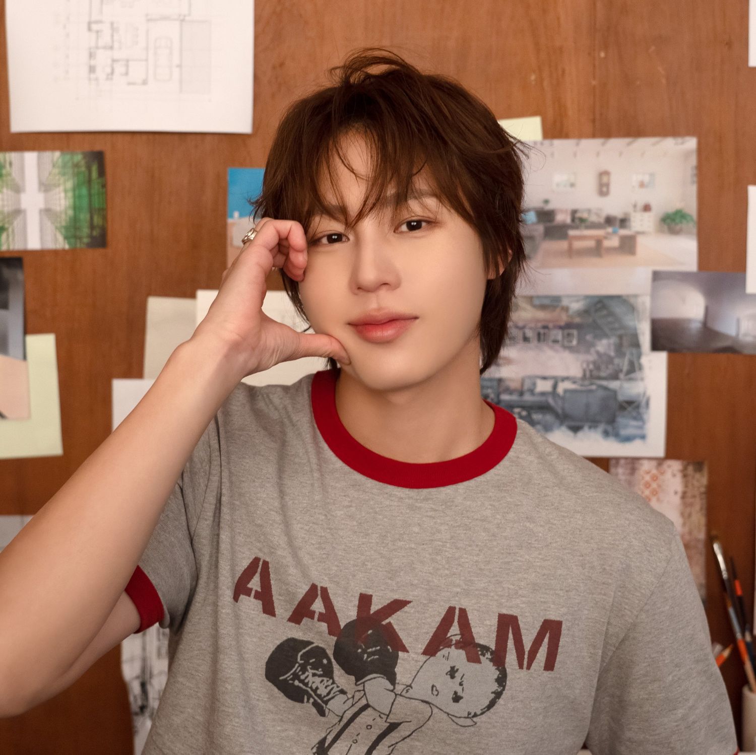 Recent activity shot of Ha Sungwoon