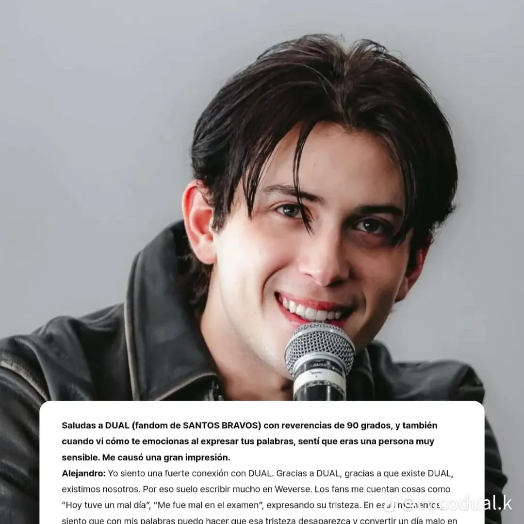Behind-the-scenes cut of Alejandro (SANTOS BRAVOS)