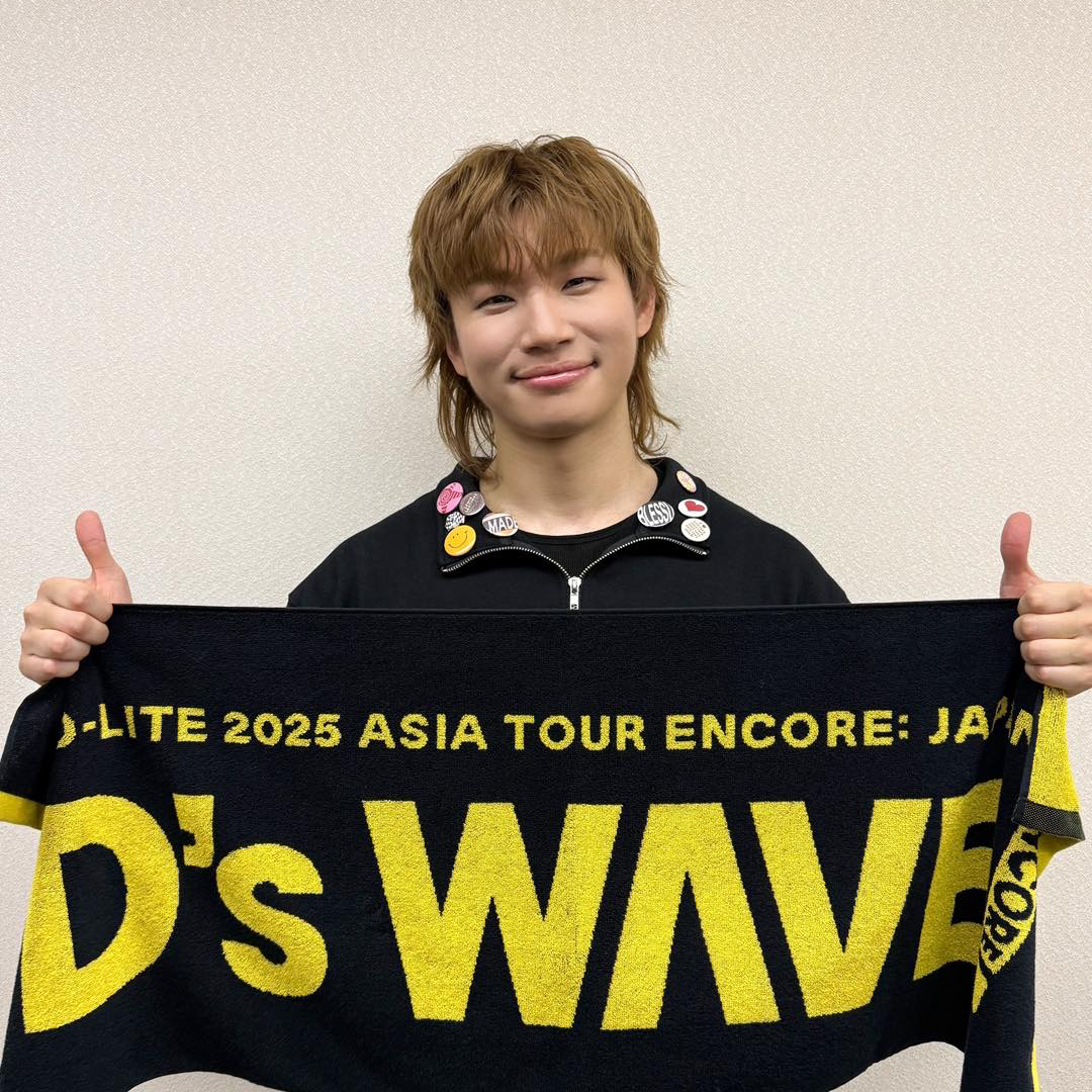 D-LITE (BIGBANG)の舞台裏ショット