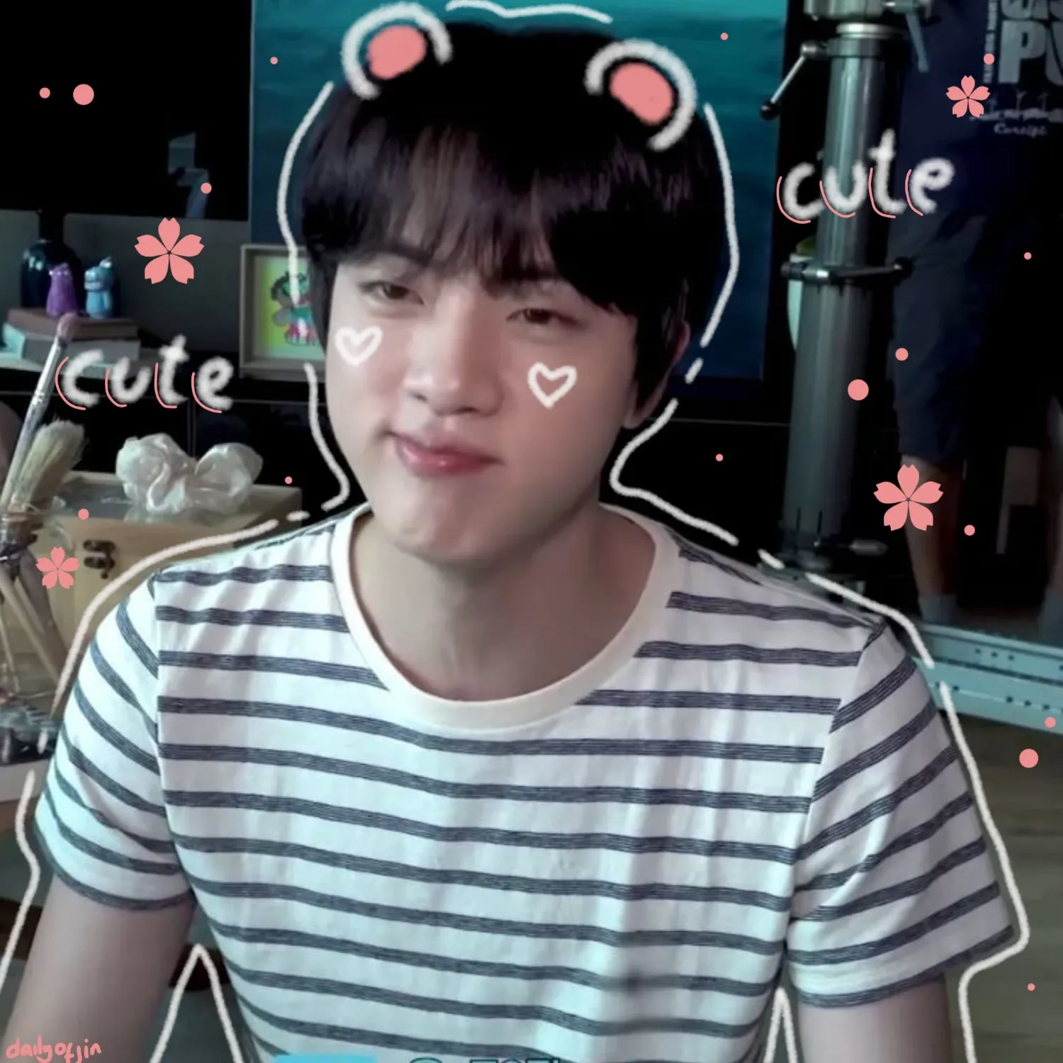 Foto terbaru Jin (BTS)