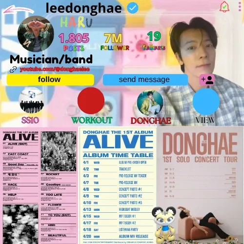 A moment captured by Donghae (Super Junior)'s fan