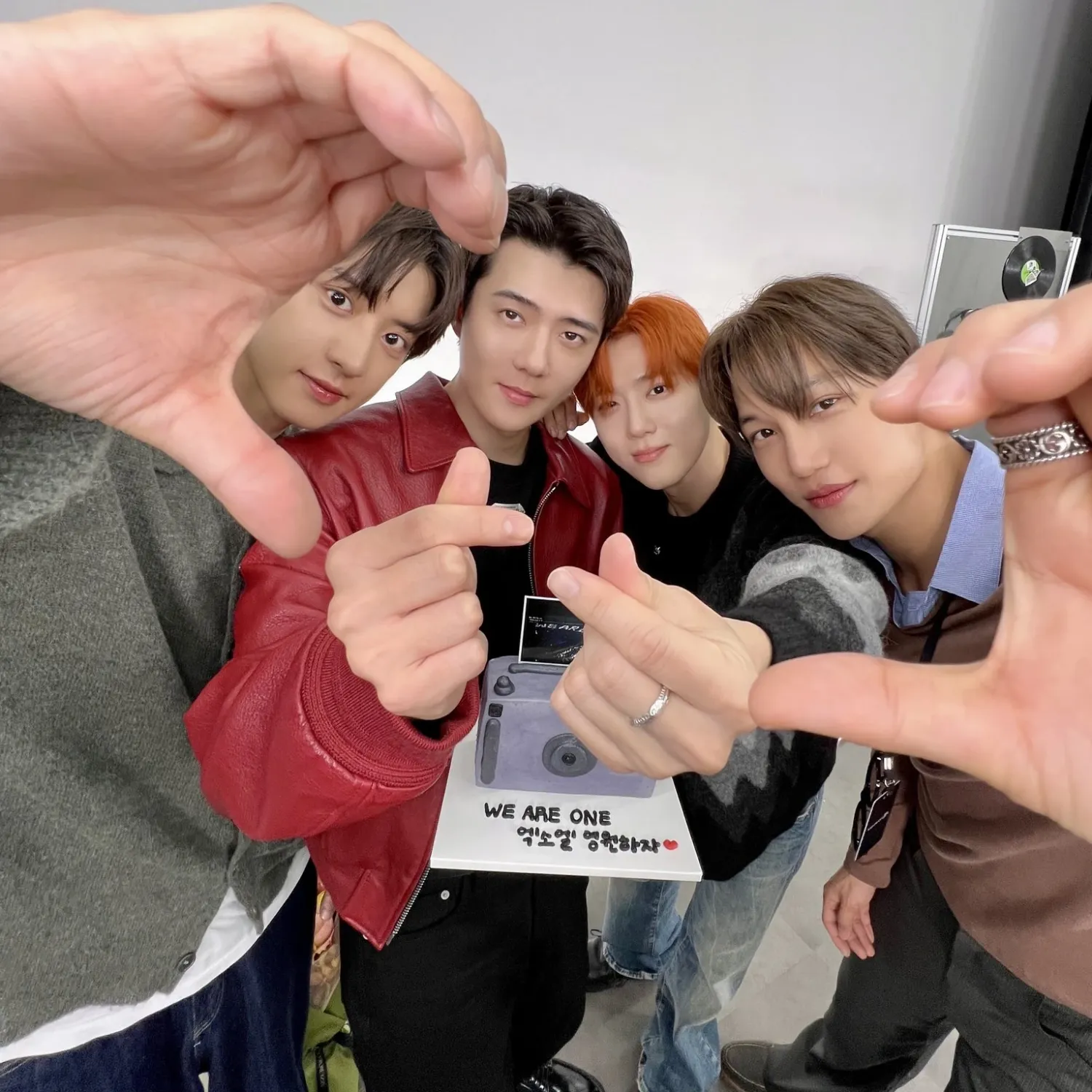 A moment captured by EXO's fan