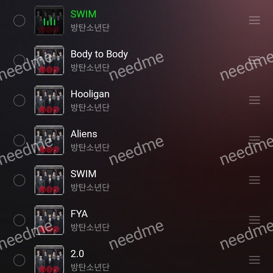 Foto aktivitas terbaru BTS