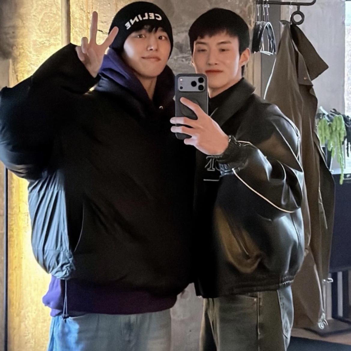 홍석 (펜타곤)의 비하인드 컷