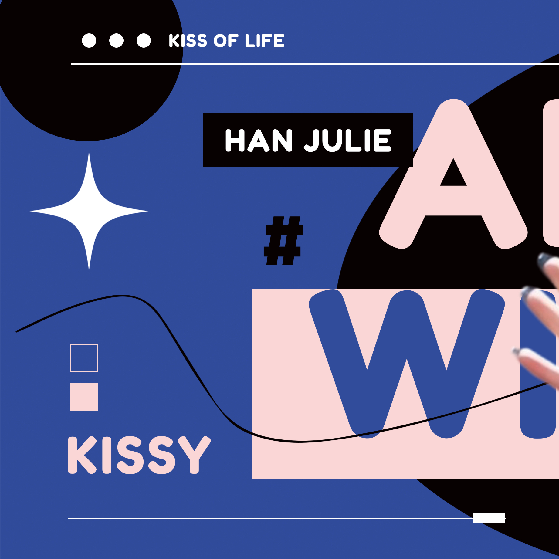 Behind-the-scenes cut of Julie (KISS OF LIFE)