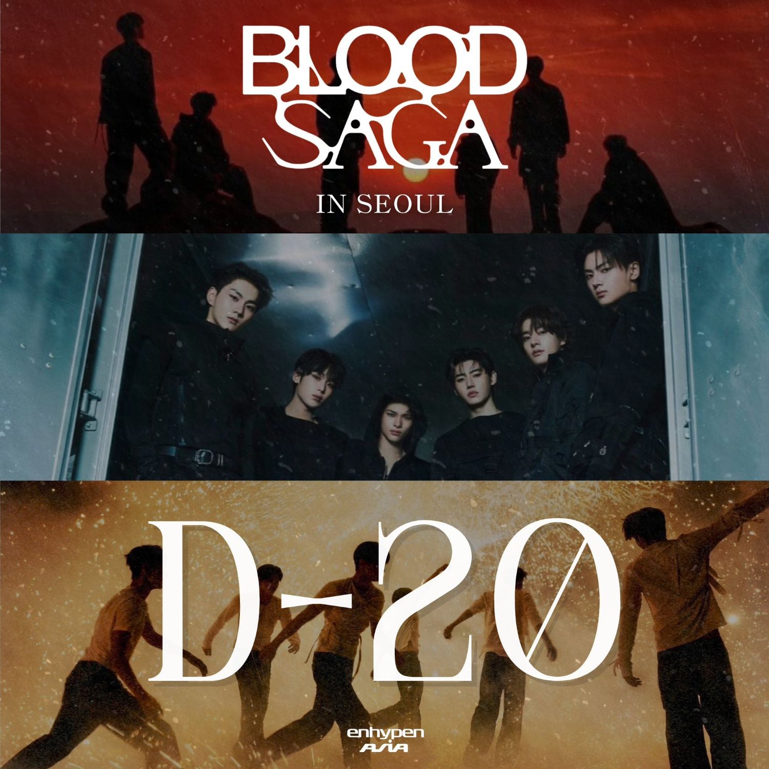 Momen yang diabadikan oleh penggemar ENHYPEN