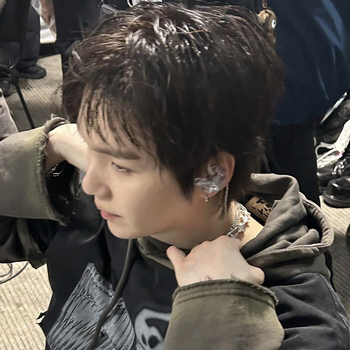 Momen yang diabadikan oleh penggemar SUGA (BTS)