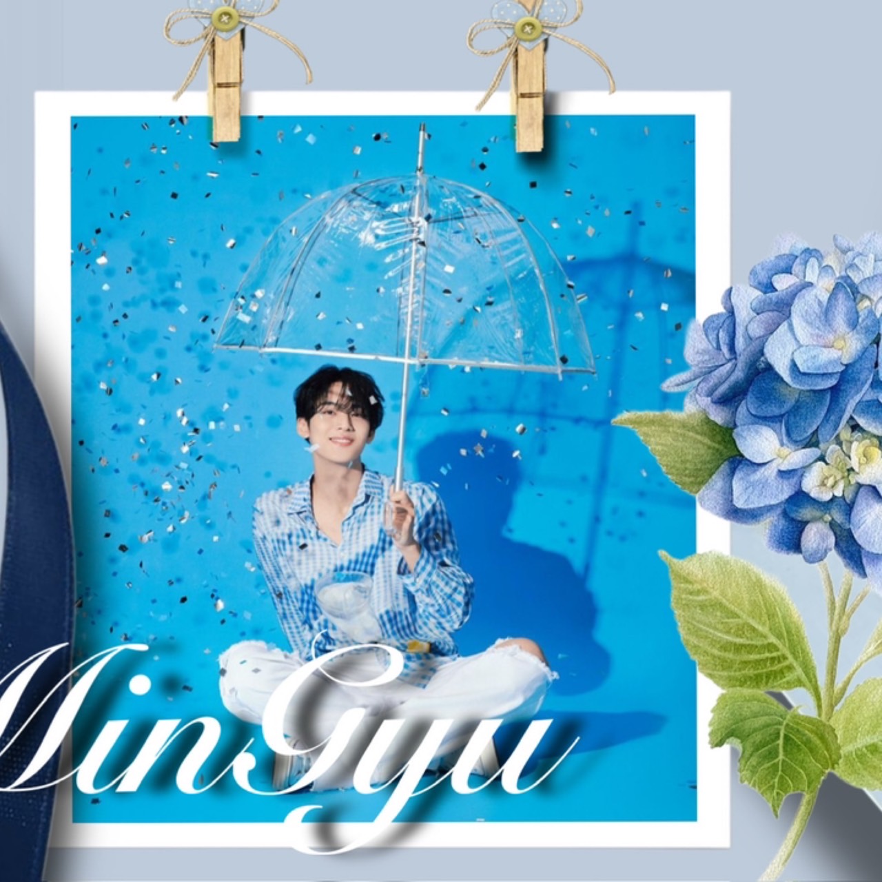 A moment captured by Mingyu (SEVENTEEN)'s fan