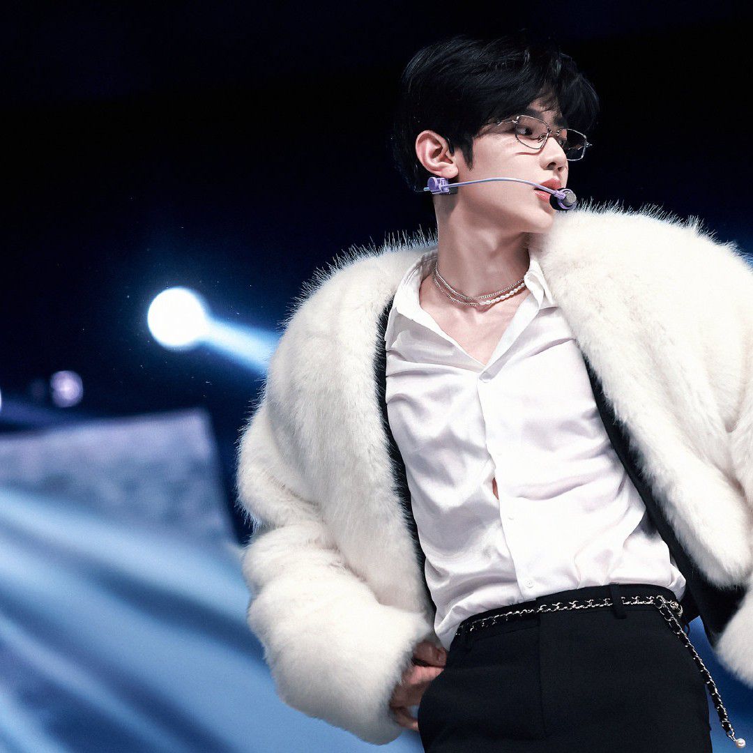 Recent activity shot of Zhang Hao (ZEROBASEONE)