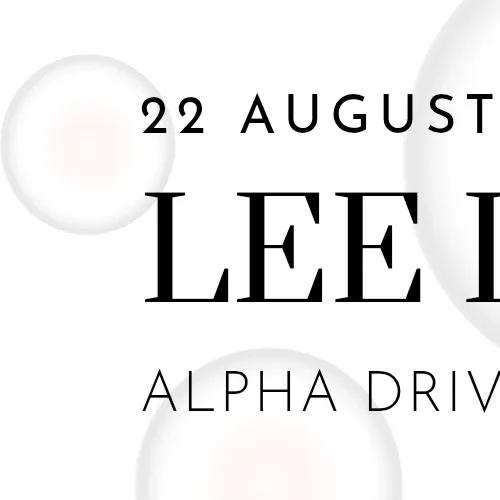 Recent activity shot of Lee Leo (ALPHA DRIVE ONE)