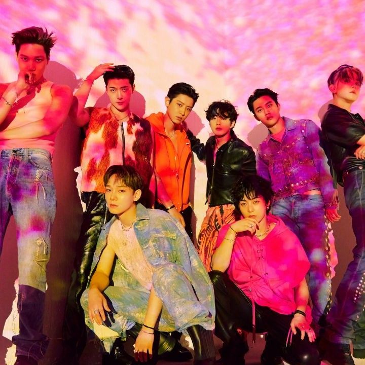 EXOの舞台裏ショット