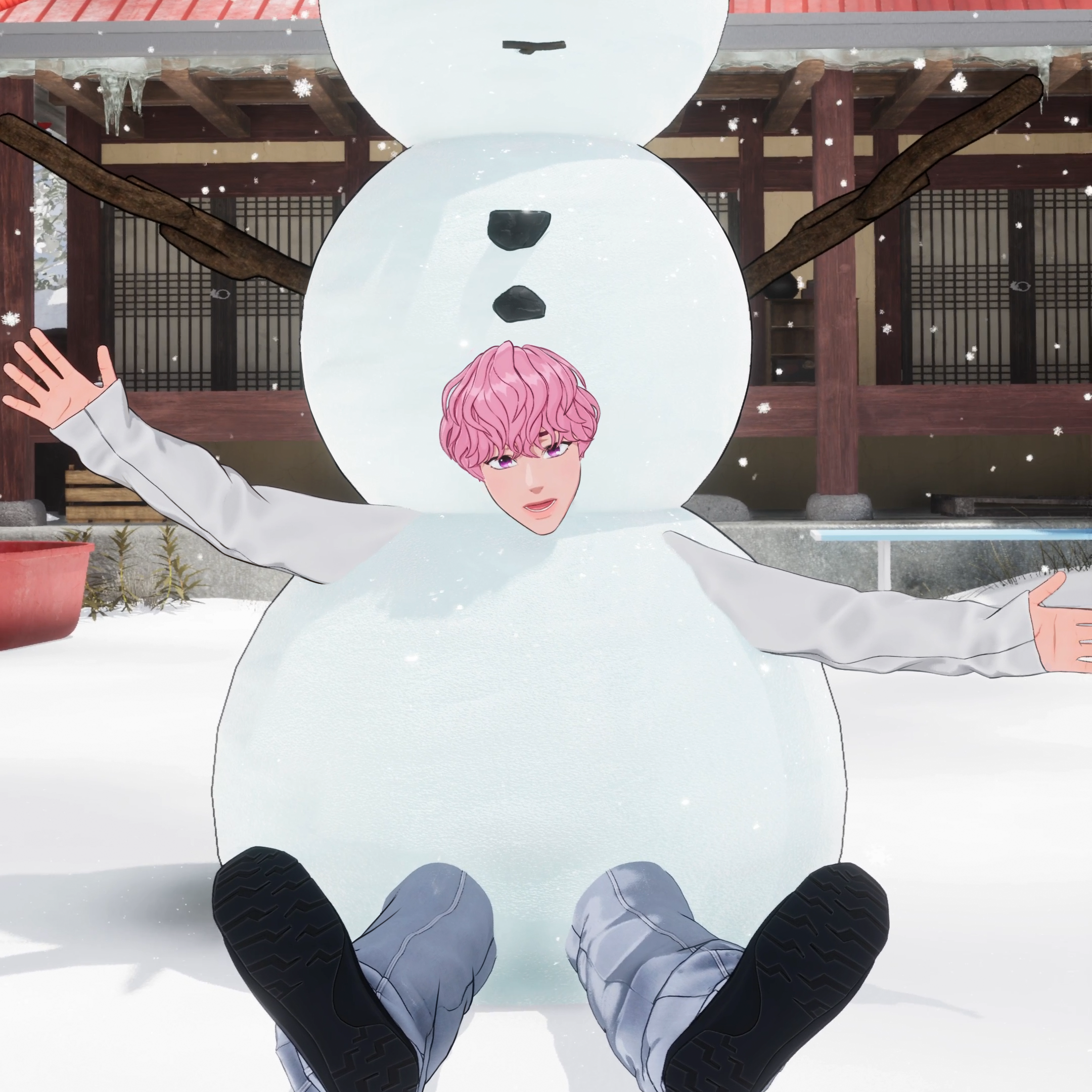 Recent activity shot of Bamby (PLAVE)