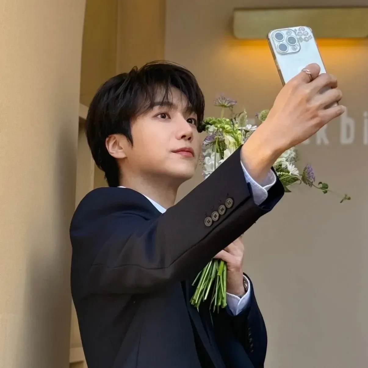 Recent activity shot of Jinho (PENTAGON)