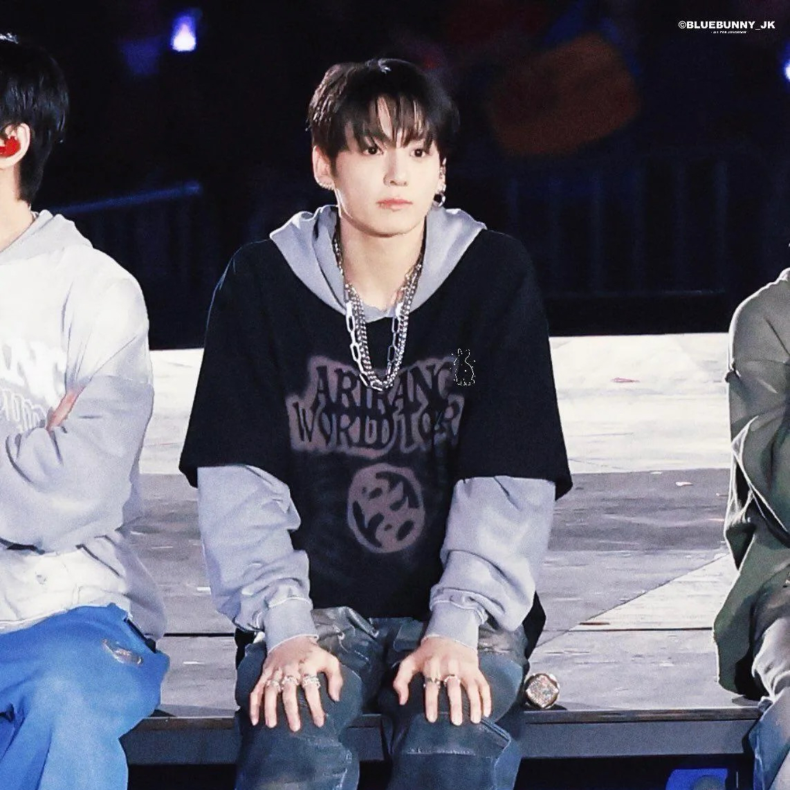 A moment captured by Jungkook (BTS)'s fan