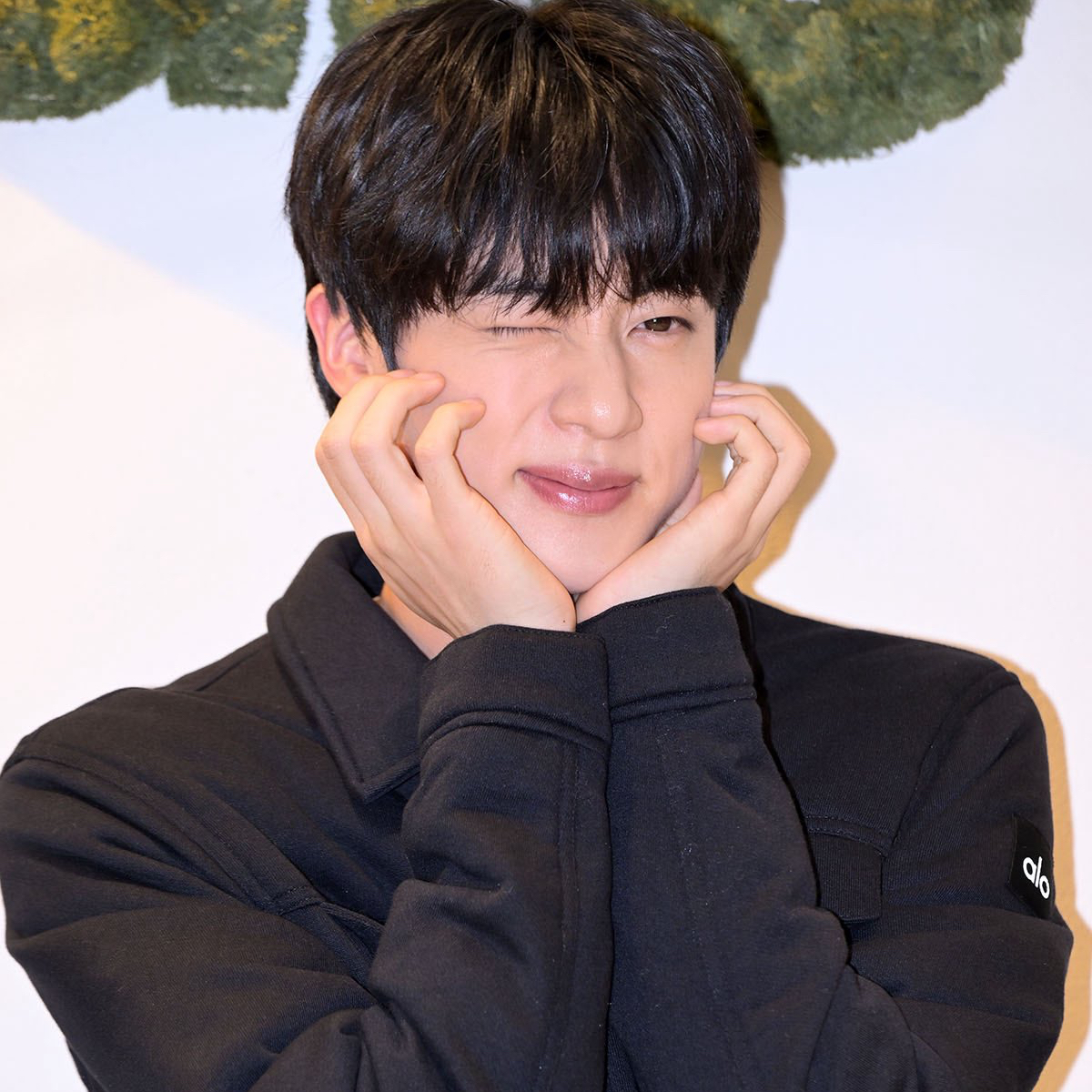 Recent activity shot of Jin (BTS)