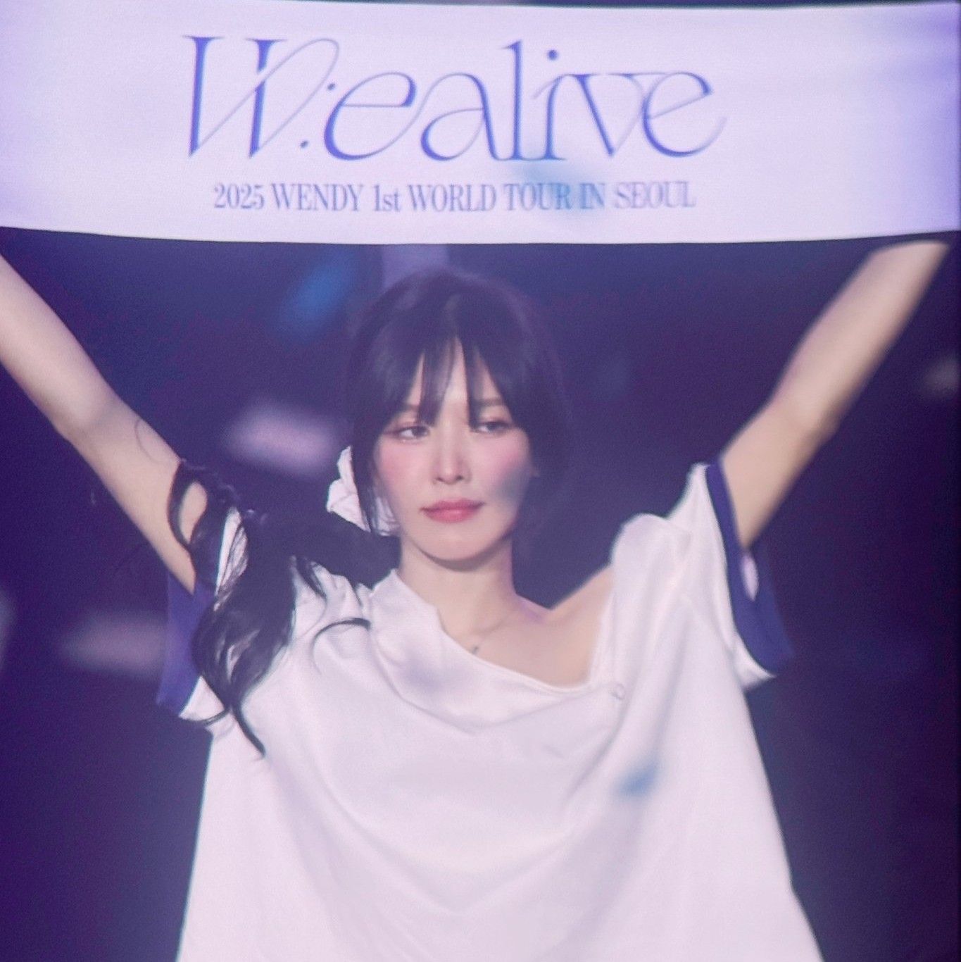 Recent activity shot of Wendy (Red Velvet)