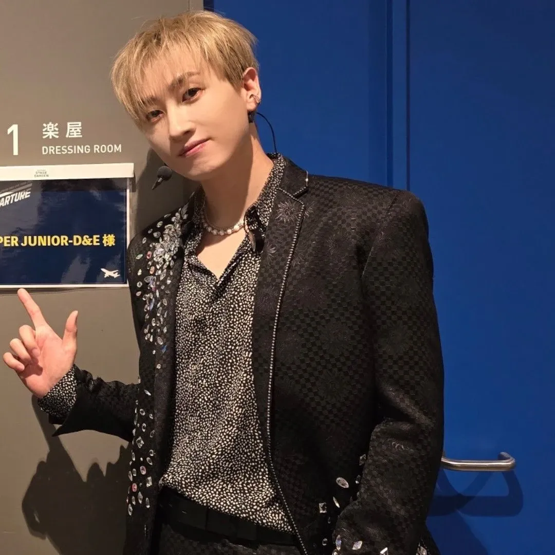 Behind-the-scenes cut of Eunhyuk (Super Junior)