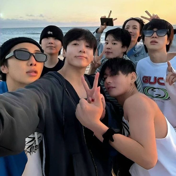 A moment captured by BTS's fan