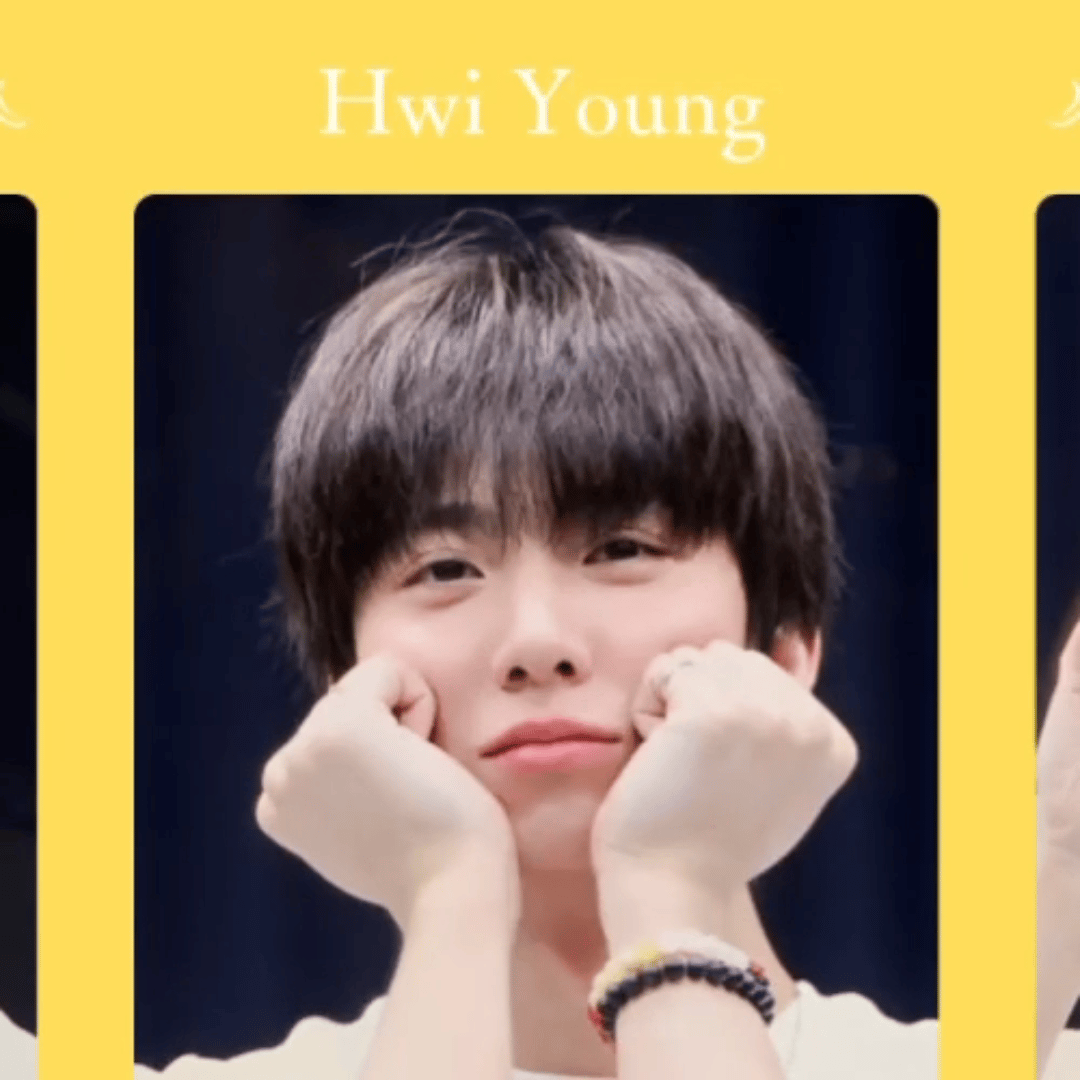 Behind-the-scenes cut of Hwiyoung (SF9)