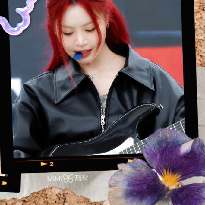 Behind-the-scenes cut of Soojin