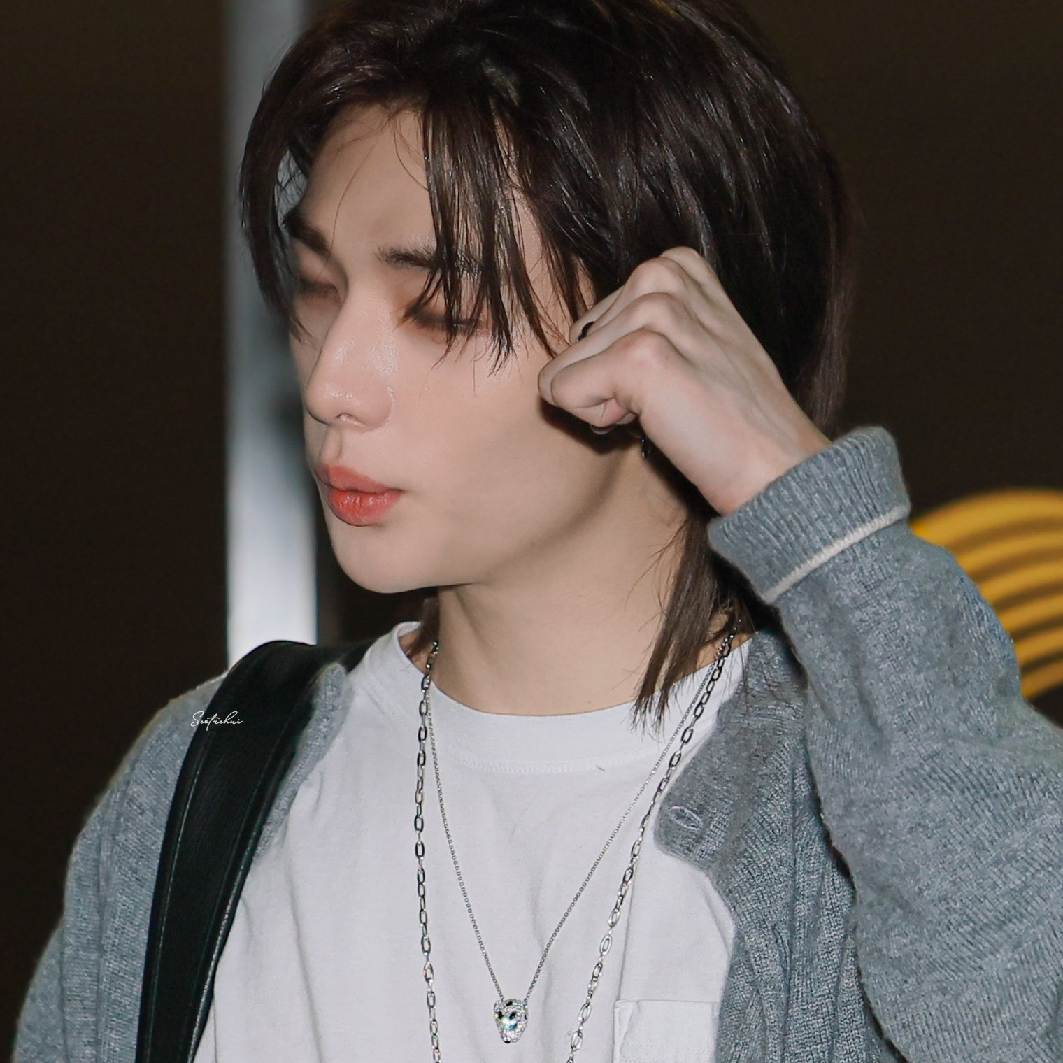 Latest photo of Hyunjin (Stray Kids)
