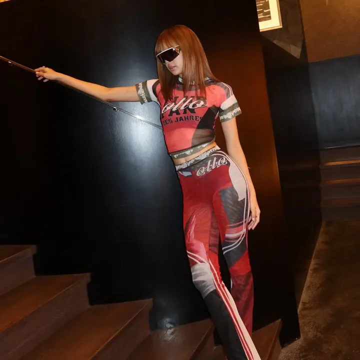 Momen yang diabadikan oleh penggemar Lisa (BLACKPINK)