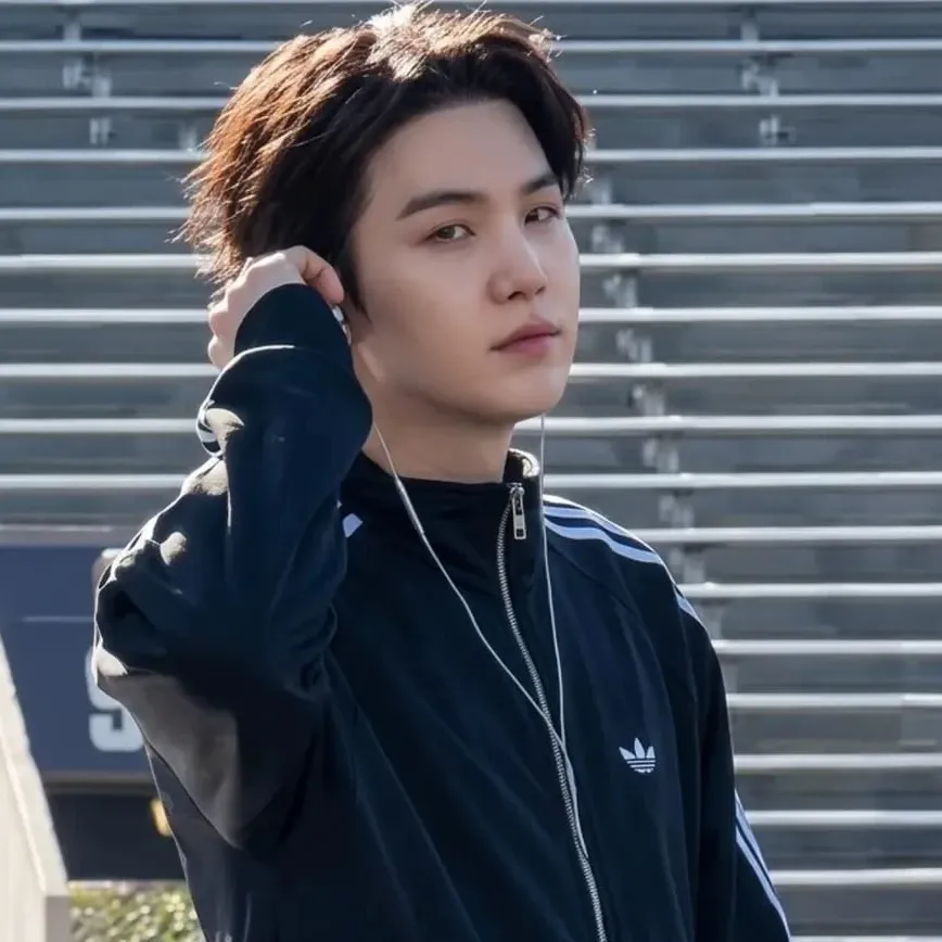 Recent activity shot of SUGA (BTS)