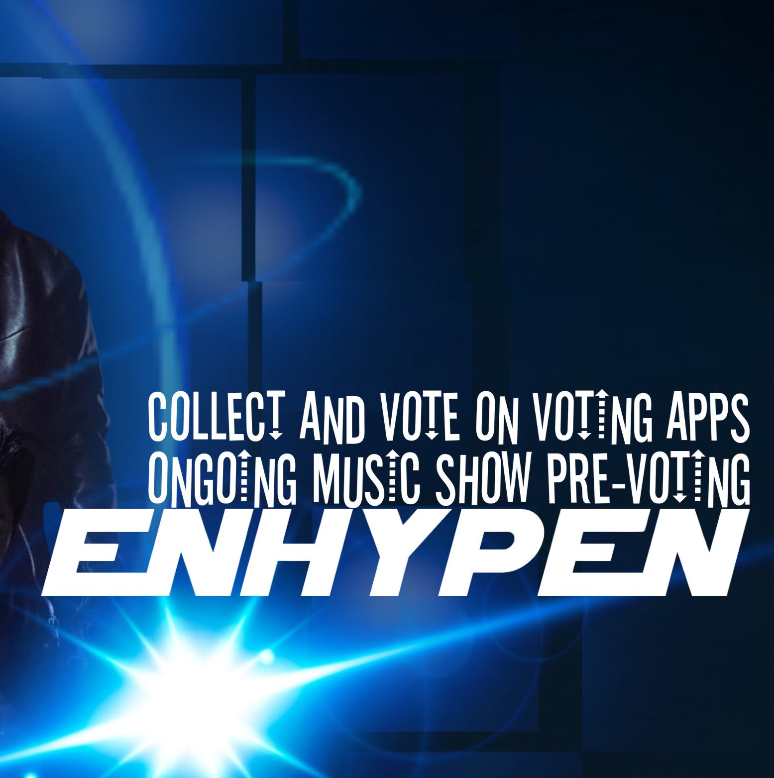 ENHYPENの舞台裏ショット