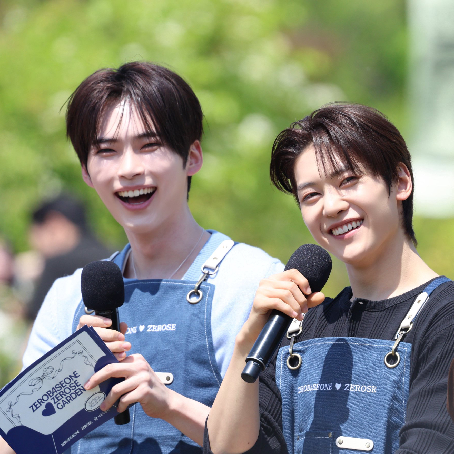 A moment captured by Seok Matthew (ZEROBASEONE)'s fan