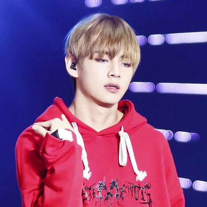 V (BTS)の舞台裏ショット