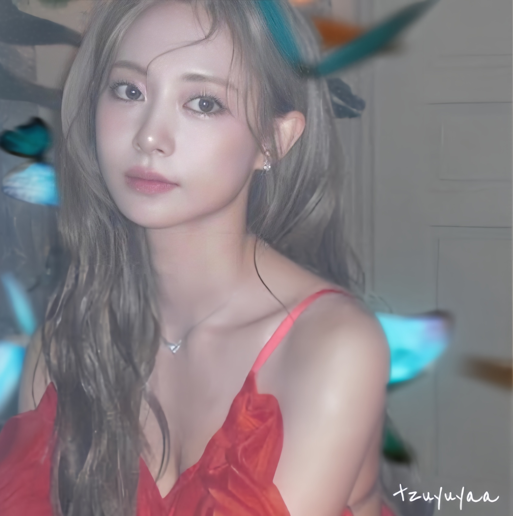 쯔위 (TWICE)의 비하인드 컷