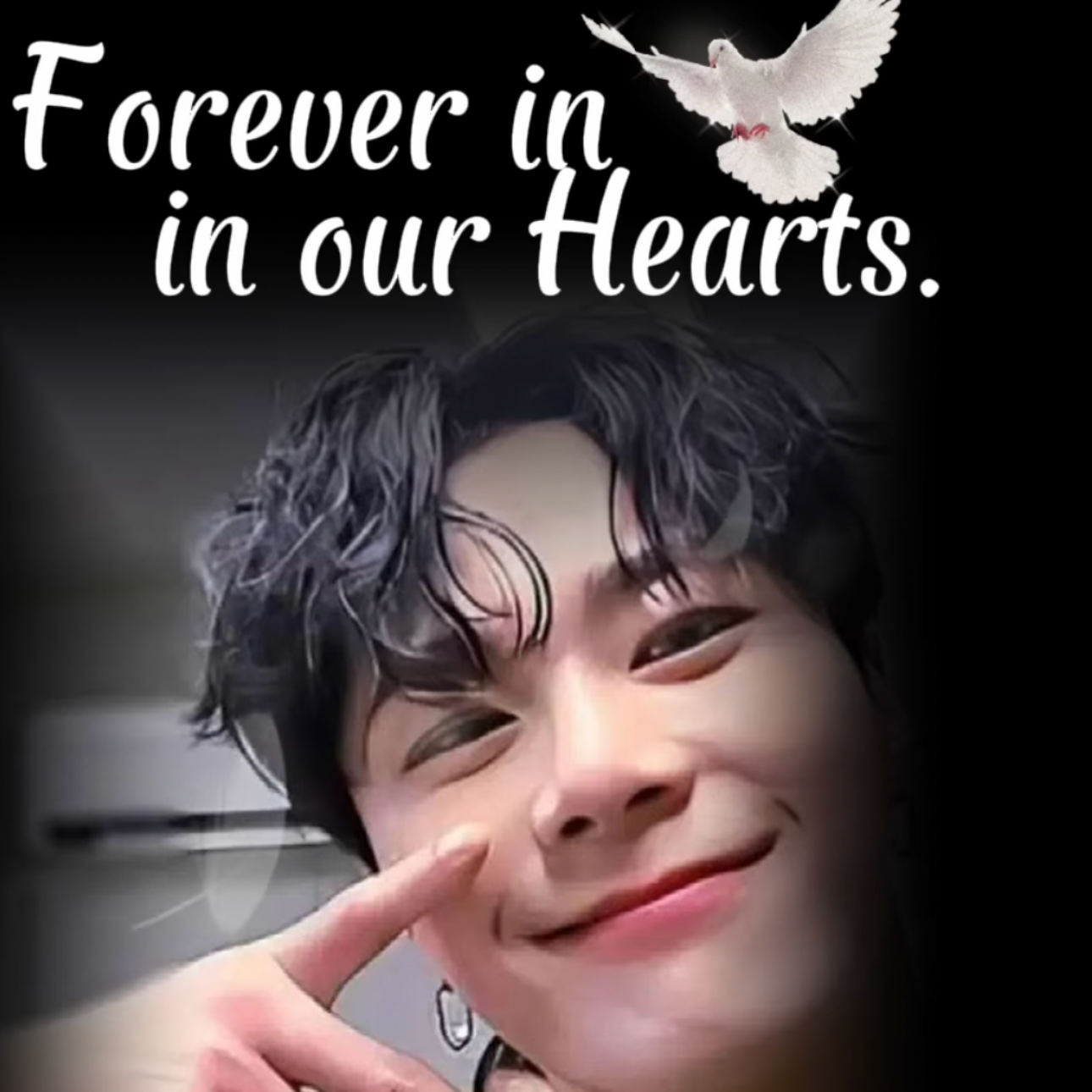 A moment captured by Moonbin (ASTRO)'s fan