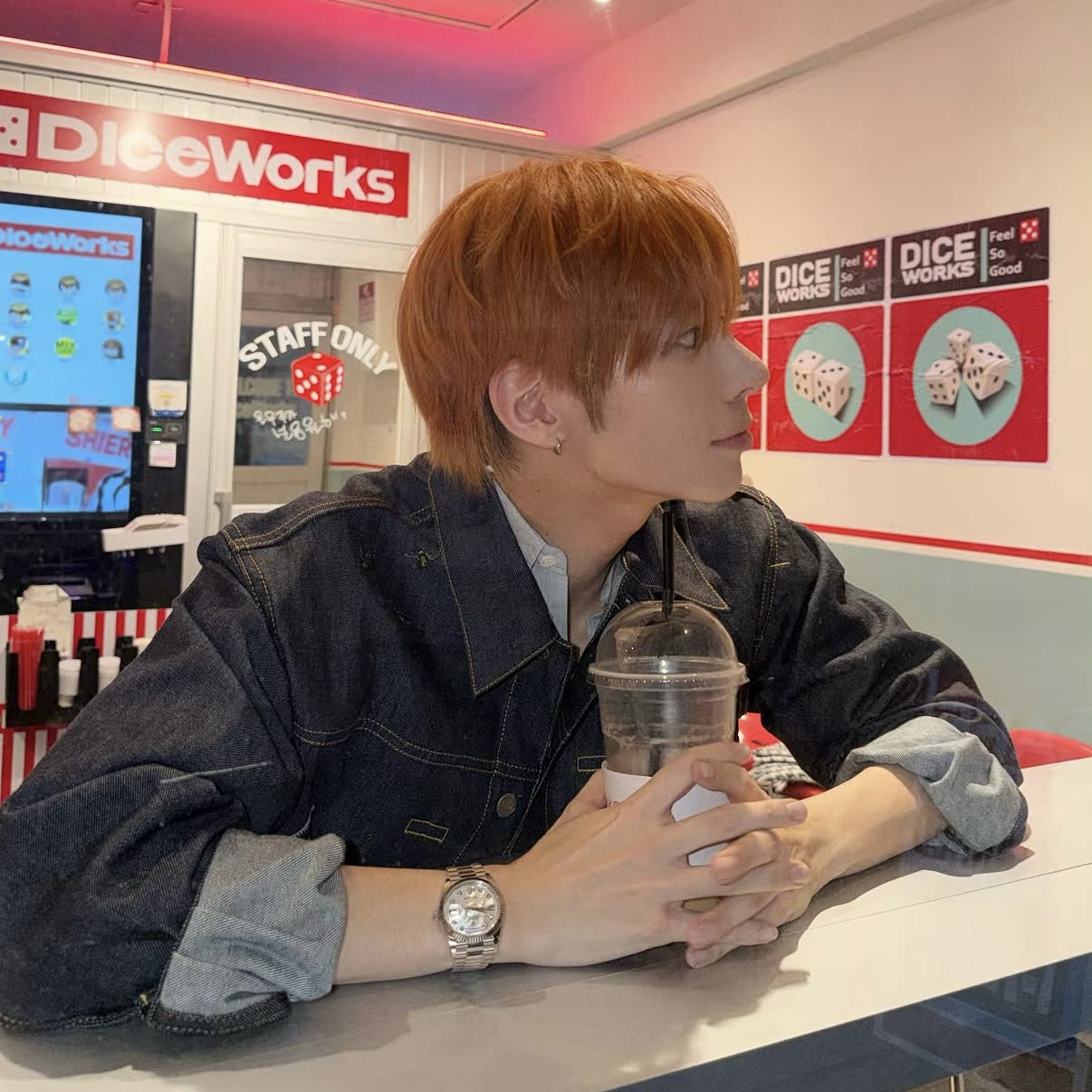 太顯 (TOMORROW X TOGETHER)粉絲拍下的瞬間