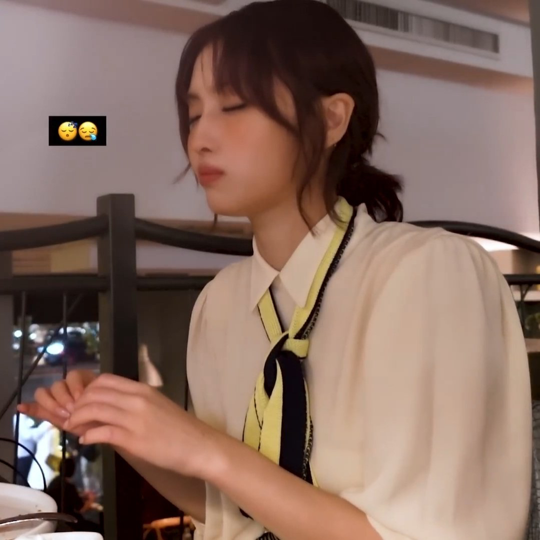 Momo (TWICE)粉絲拍下的瞬間